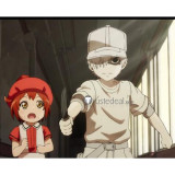 Hataraku Saibou Cells at Work Little Erythrocyte Red Blood Cell Neutrophil White Blood Cell Kids Cosplay Costumes