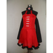 K-On! Yamanaka Sawako Red Dress Cospaly Costume