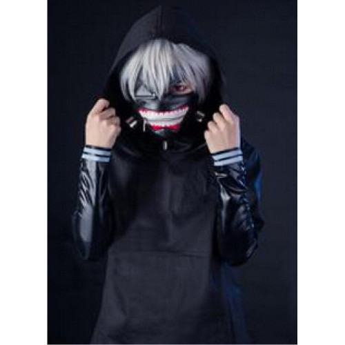 Tokyo Ghoul Ken Kaneki Leather Black Clothing Cosplay Costume