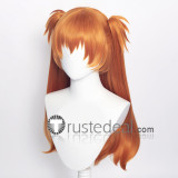 Neon Genesis Evangelion Asuka Langley Soryu Orange Brown Cosplay Wig 3