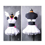 Panty & Stocking with Garterbelt Anarchy Panty Angel White Cosplay Costume