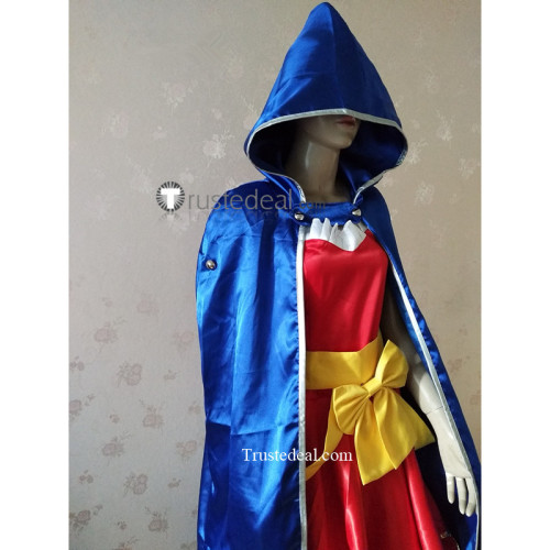 Fairy Tail Crime Sorciere Meredy Jellal Ultear Blue Cloak Cosplay Costumes