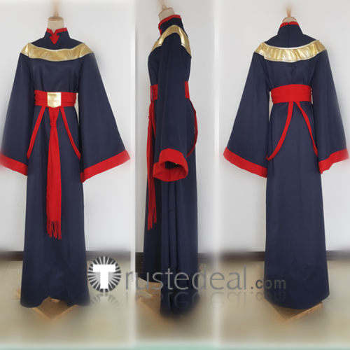 Saint Seiya Gemini Saga Black Red Cosplay Costume
