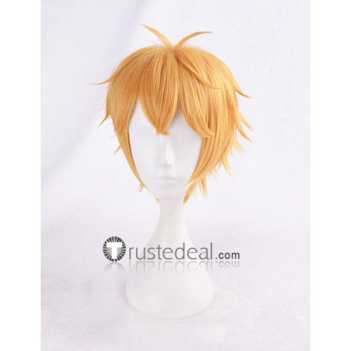 Land of the Lustrous Houseki no Kuni Zircon Orange Yellow Cosplay Wig