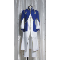 YuGiOh V Quinton Blue Purple White Cosplay Costume