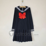 Toradora Taiga Aisaka Black Blue Seifuku Sailor Dress Cosplay Costume