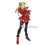 Street Fighter V Karin Kanzuki Red Cosplay Costume