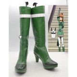 Akame Ga Kill Seryu Ubiquitous Green Cosplay Shoes Boots