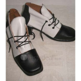 Black Butler Kuroshitsuji Book of Circus Ciel Phantomhive White Black Blue Cosplay Boots Shoes