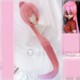 Vocaloid TDA Luka Megurine Pink Purple Cosplay Wig 120cm