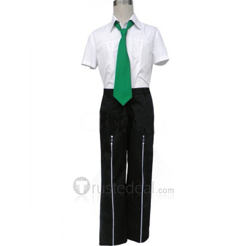 Green Tie Starry Sky Azusa Kinose Cosplay Costume