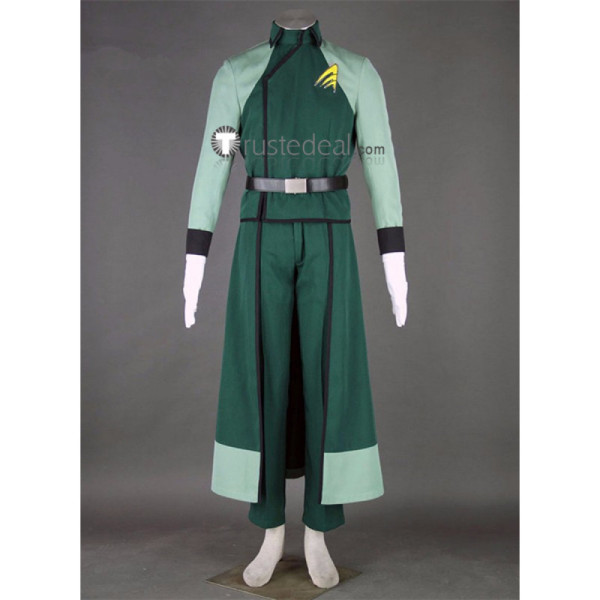 Mobile Suit Gundam 00 Earth Sphere Federation A Laws Homer Katagiri Billy Katagiri Lee Zhejiang Male's Military Cosplay Costume