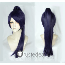 Persona 5: Dancing Star Night Yusuke Kitagawa Fox Female Purple Black Blue Mixed Cosplay Wig