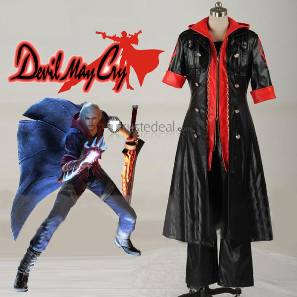 Devil May Cry 4 Nero Black Cosplay Costume