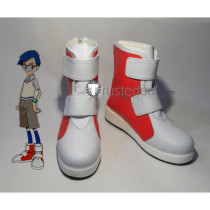Digimon Adventure DigiDestined Joe Kido Red White Cosplay Shoes Boots