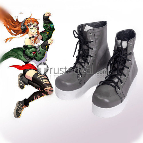 Persona 5 Dancing in Starlight Futaba Sakura Takamaki Ann Cosplay Shoes Boots