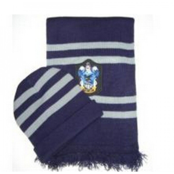 Harry Potter Ravenclaw Hat and Scarf Set