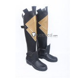 Fire Emblem Fates Inigo Laslow Black Golden Cosplay Shoes Boots