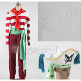 One Piece Buggy Cosplay Costume