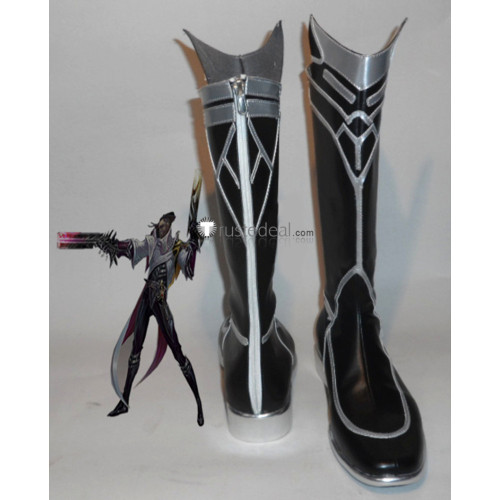 League of Legends LOL The Purifier Lucian Cosplay Boots Shoes