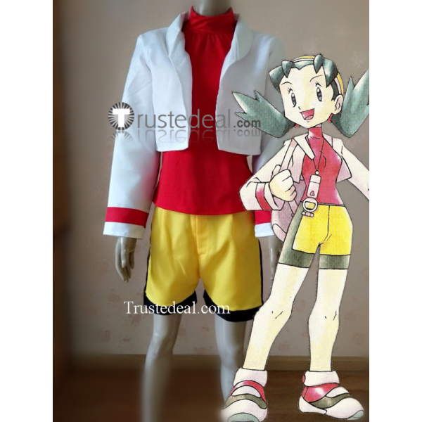 Pokemon Trainer Kris Cosplay Costume