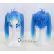 Mekakucity Actors Kagerou Project NO.6 Ene Blue Cosplay Wig Ponytails