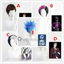 Disney Twisted-Wonderland Ortho Divus Ashton Mozus Sam Cosplay Wigs