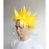 Fairy Tail Laxus Dreyar Yellow Blonde Styled Cosplay Wig