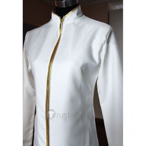 Hakuouki Kazama Chikage White Cosplay Costume