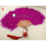 Noragami Yato King Pink Feather Fan Cosplay Props