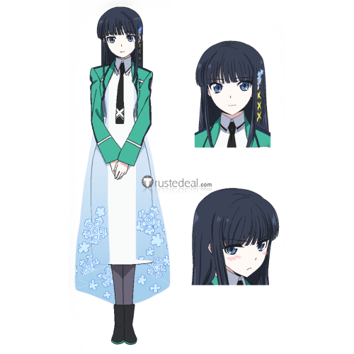 Mahouka Koukou no Rettousei Shiba Miyuki Kitayama Shizuku High School Girls Uniform Cosplay Costumes