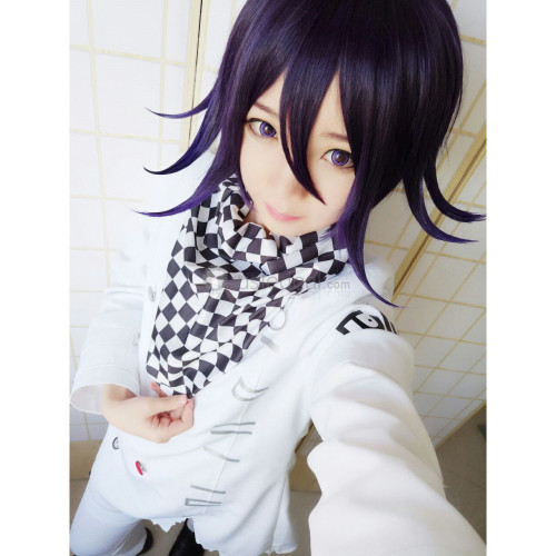 Danganronpa v3 Kokichi Oma Purple Cosplay Wig