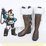 Overwatch Soldier Mei Cosplay Boots Shoes