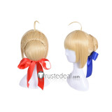 Fate Stay Night Saber Blonde Cosplay Wig