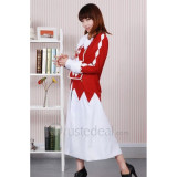 Pandora Hearts Alice White Red Costume Dress