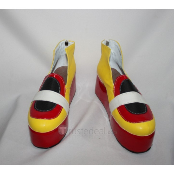 Pokemon Sapphire May Haruka Red Yellow Cosplay Shoes Boots2