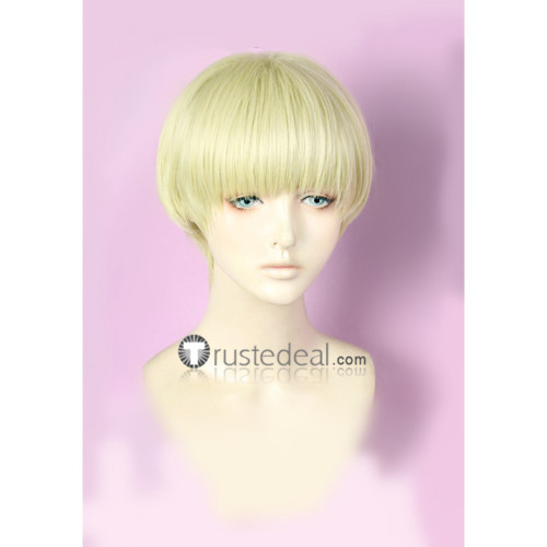 Devilman Crybaby Ryo Asuka Blonde Cosplay Wig