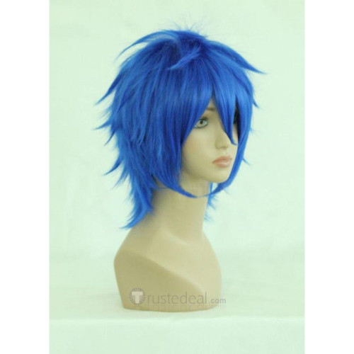 Fairy Tail Jellal Blue Cosplay Wig