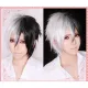 Danganronpa Trigger Happy Havoc Monokuma Black White Cosplay Wig