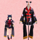 Oreimo Gokou Ruri Kuroneko Kimono Cosplay Costume