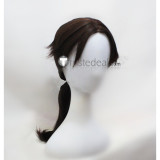 Assassin's Creed Arno Victor Dorian Brown Black Pigtail Cosplay Wig