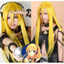 Vocaloid Lily Yellow Cosplay Wig