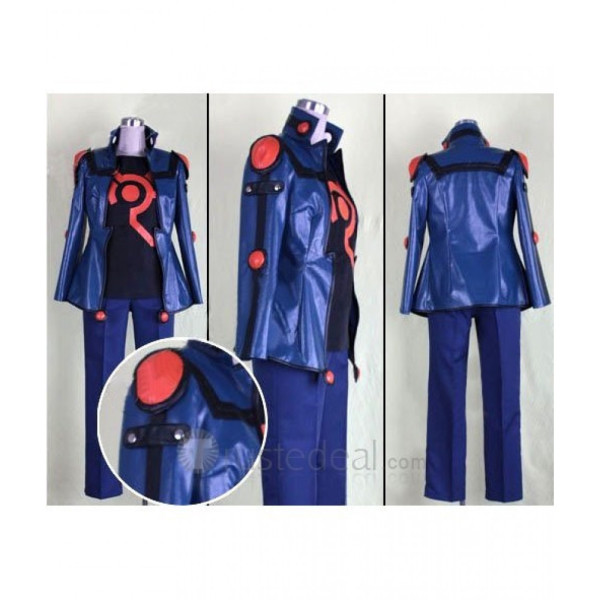 YuGiOh 5D's Yusei Fudo Cosplay Costume2