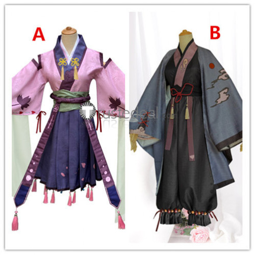 Kimetsu no Yaiba Demon Slayer Mitsuri Kanroji Muichiro Tokito Fanart Kimono Cosplay Costumes