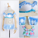 Love Live Tojo Nozomi Nico Kotori Umi Maki Koizumi Honoka Umi Rin August Bikini Swimming Awakening Cosplay Costume