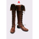 Devil May Cry 4 Lady Brown Cosplay Boots Shoes