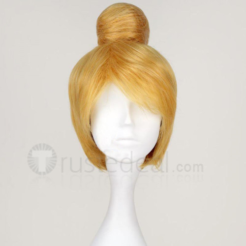 Tinker Bell Disney Princess Tinkerbell Blonde Cosplay Wig