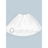 Cotton White Sleeveless Ruffle Bow Lolita Dress(CX404)