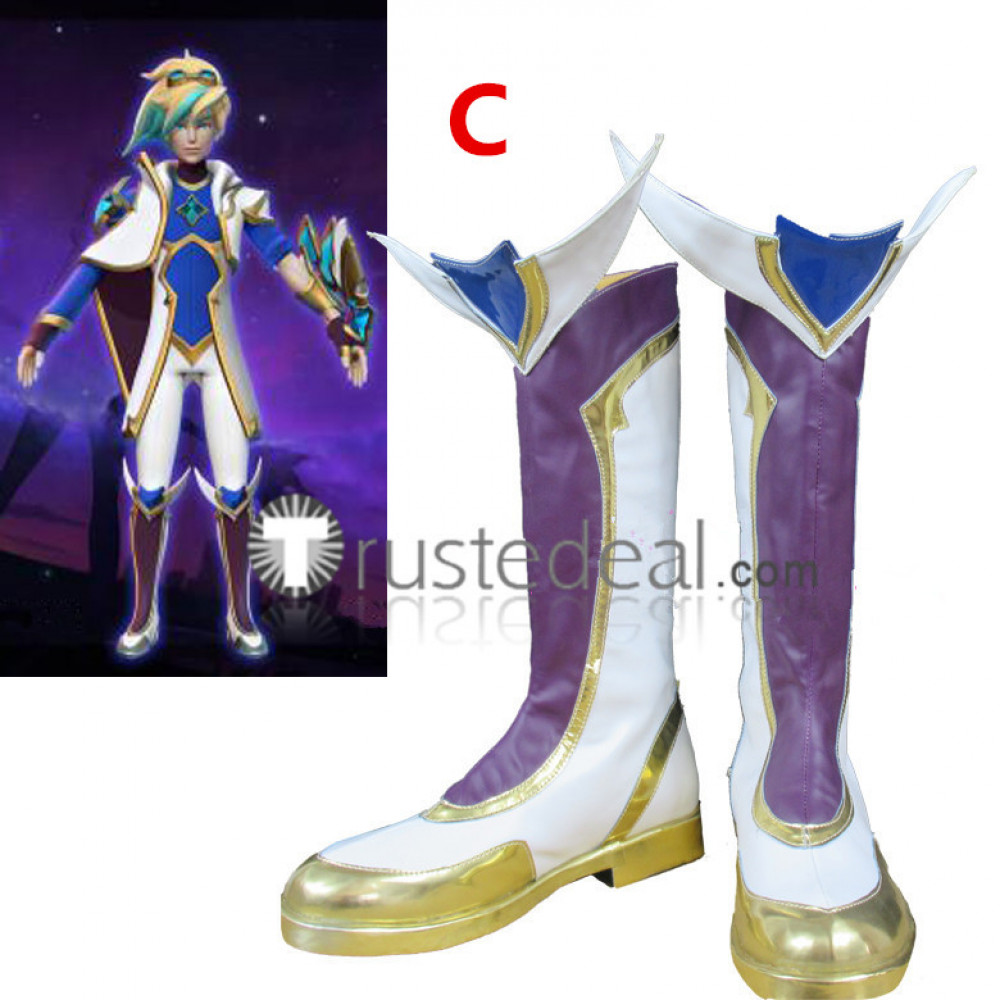 League of Legends Star Guardian Ezreal Cosplay Boots