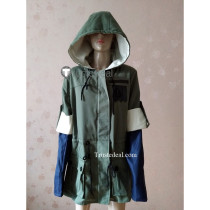Tokyo Ghoul Touka Kirishima Green Jacket Cosplay Costume